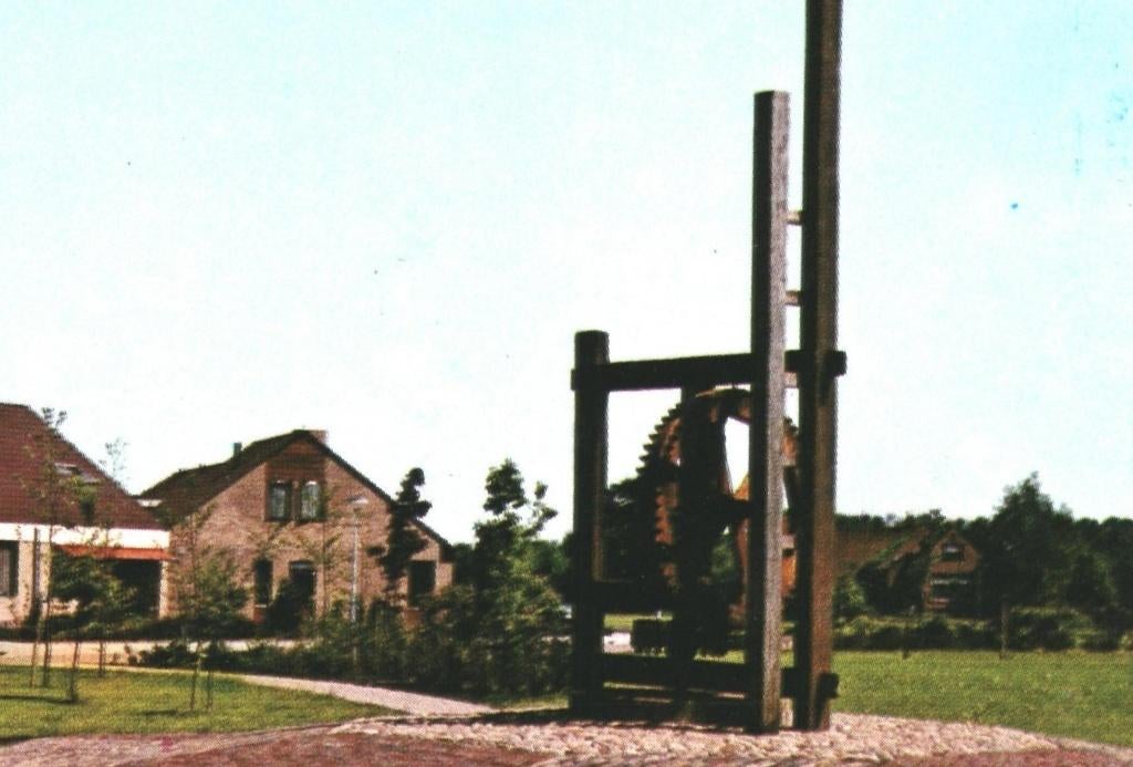 993037 Blijham Groningen 1980 Nieuwbouw Gelopen, Ophalen of Verzenden, 1960 tot 1980, Gelopen, Groningen