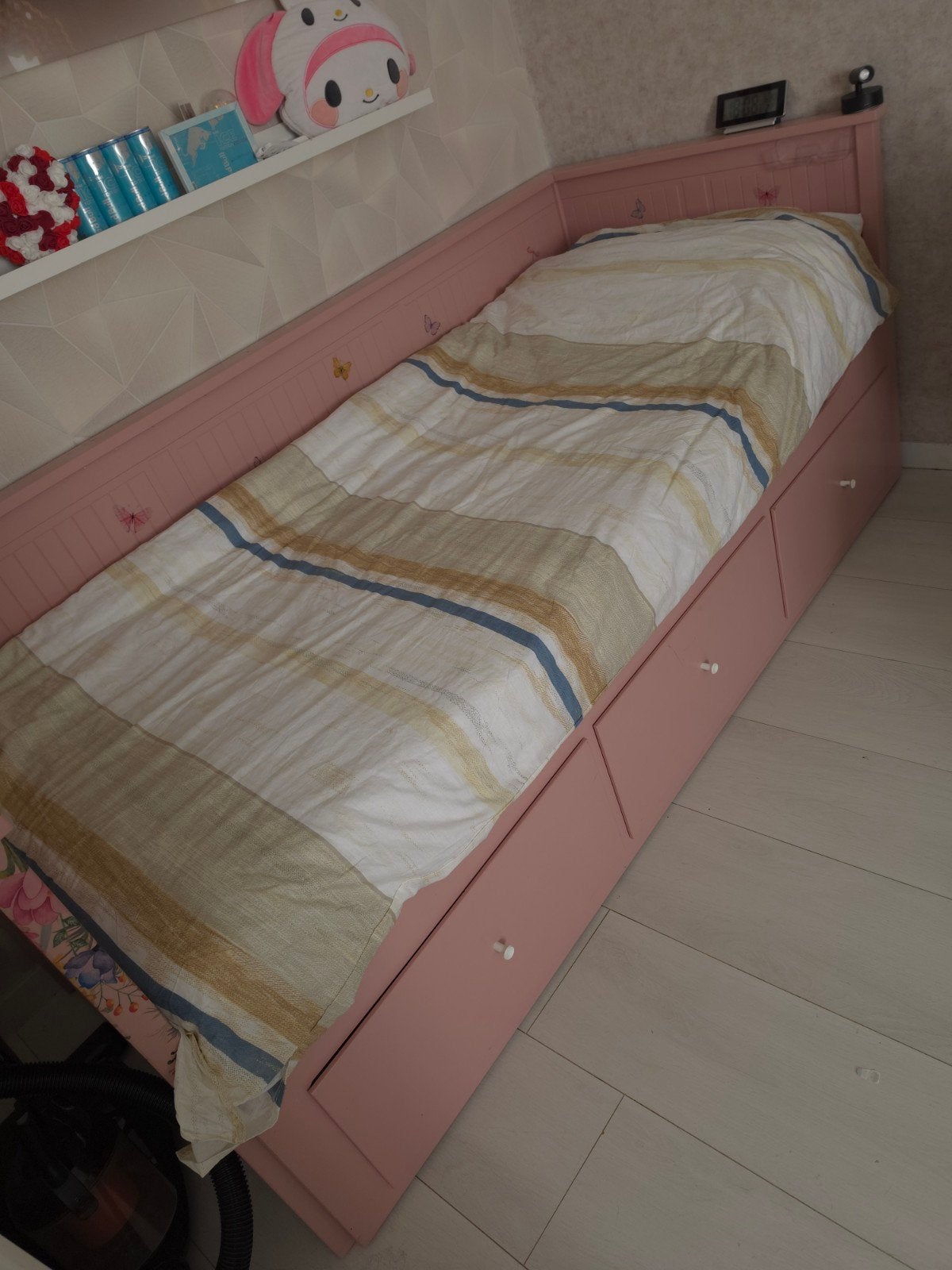 Ikea hemnes bed, Gebruikt, 90 cm, Ophalen of Verzenden, Kinderlijk, Speels