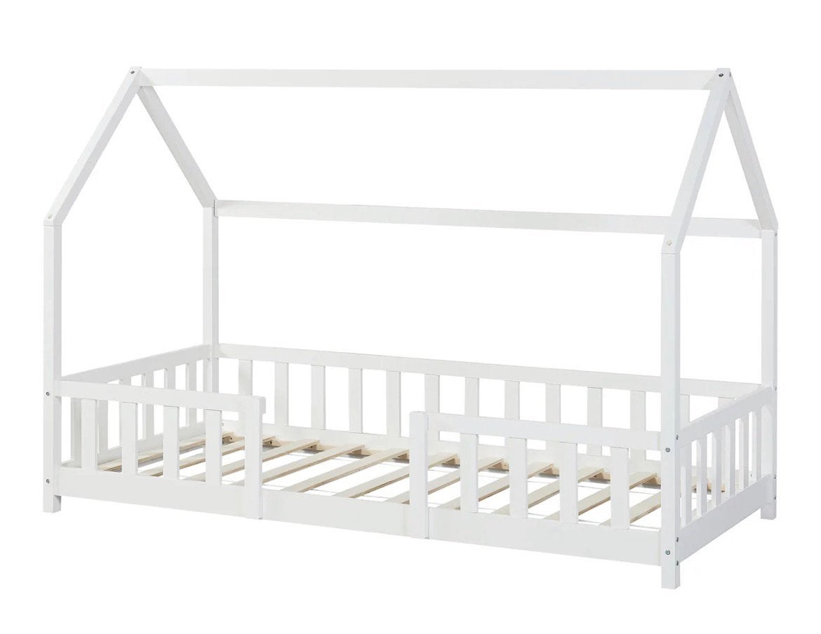 Kinderbed huisje 90x200 nieuw in doos, Ophalen, 85 tot 100 cm, Nieuw, Lattenbodem