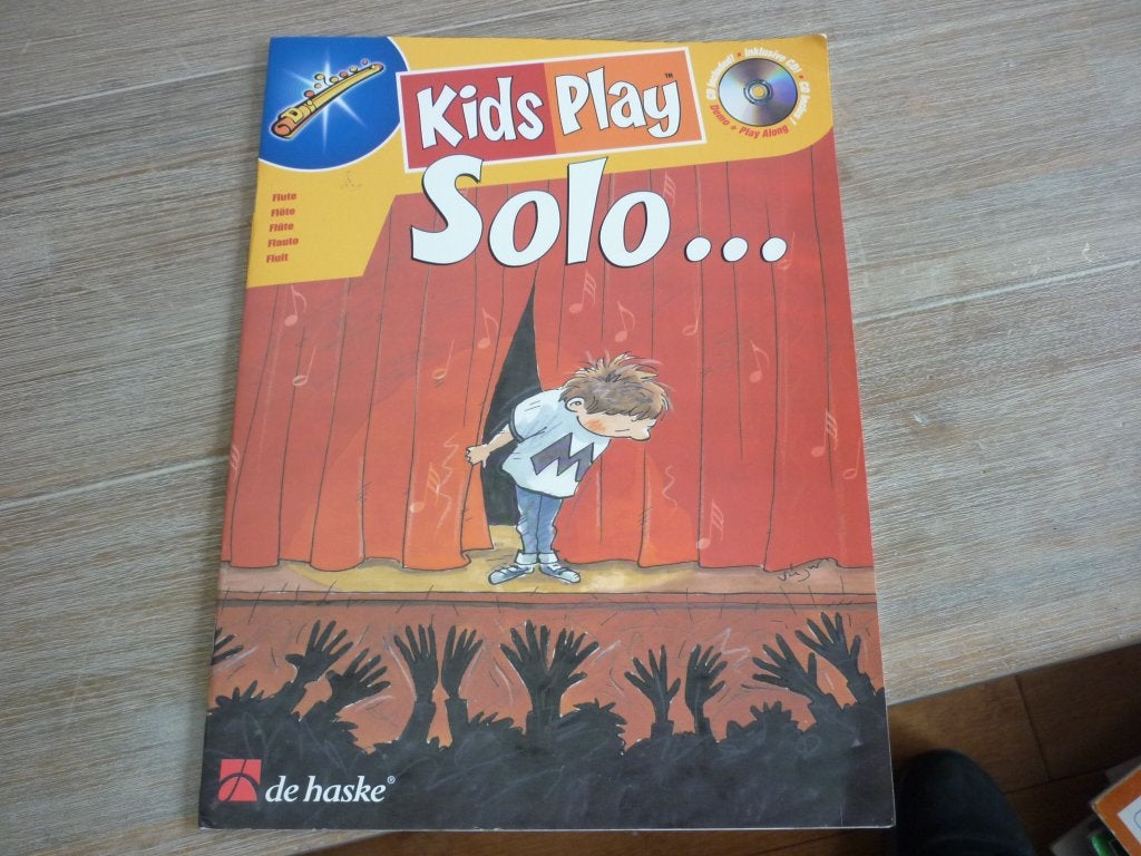 Paula Smit - Kids play solo - flute - met CD, Gebruikt, Artiest of Componist, Populair, Overige instrumenten