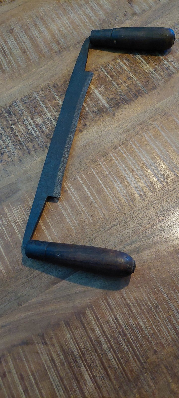 Oud werktuig: Schraper om boom van bast te ontzien, Antiek en Kunst, Antiek | Gereedschap en Instrumenten, Ophalen of Verzenden