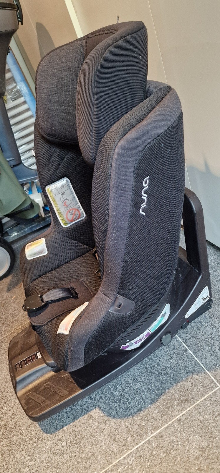 Nuna Rebl Plus Draaibare Autostoel - Eerste Gebruiker, Gebruikt, 0 t/m 18 kg, Isofix, Ophalen