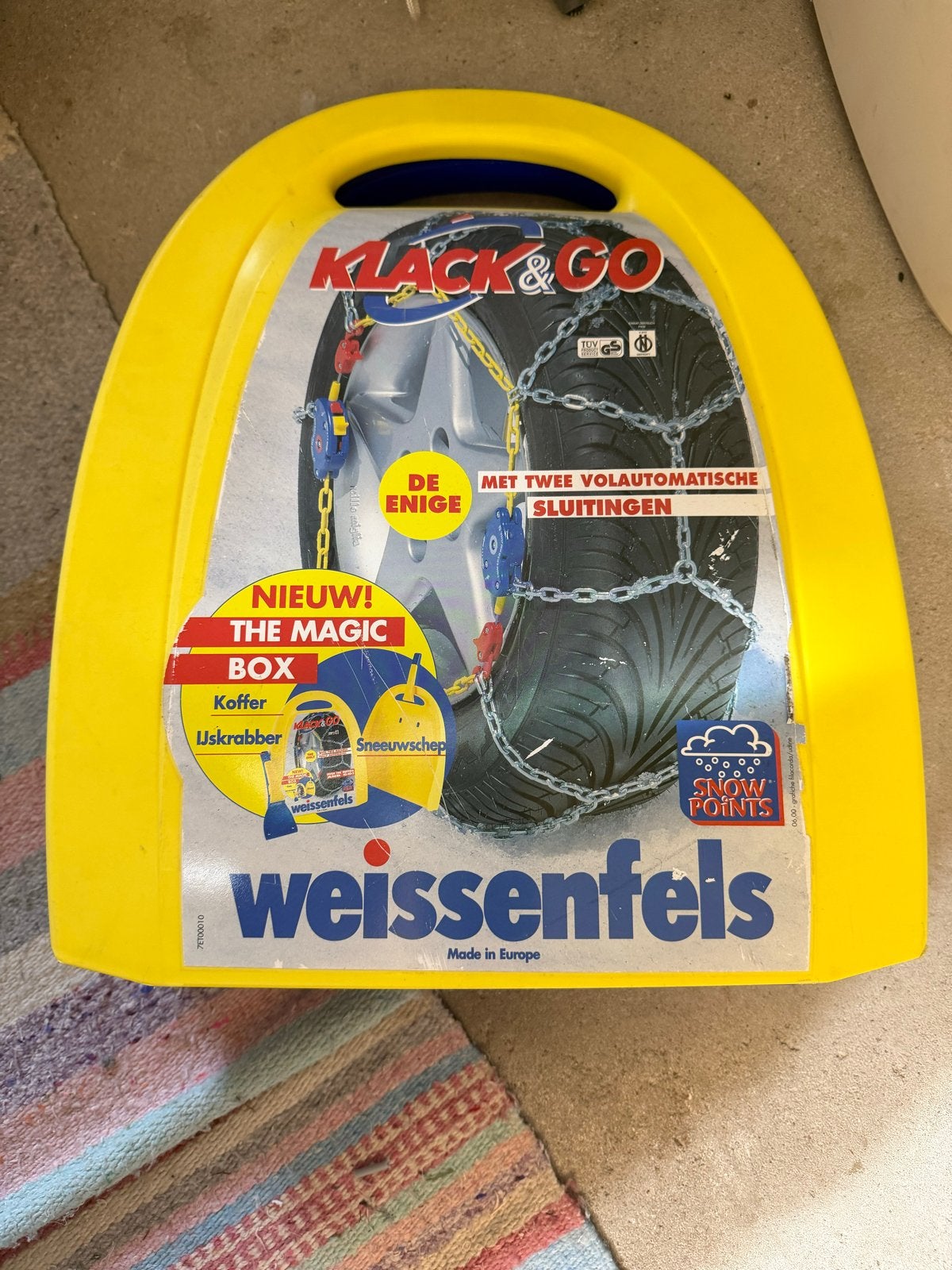 Weissenfels Klack & Go M40 Sneeuwkettingen - 1x gebruikt, Ophalen of Verzenden, Gebruikt