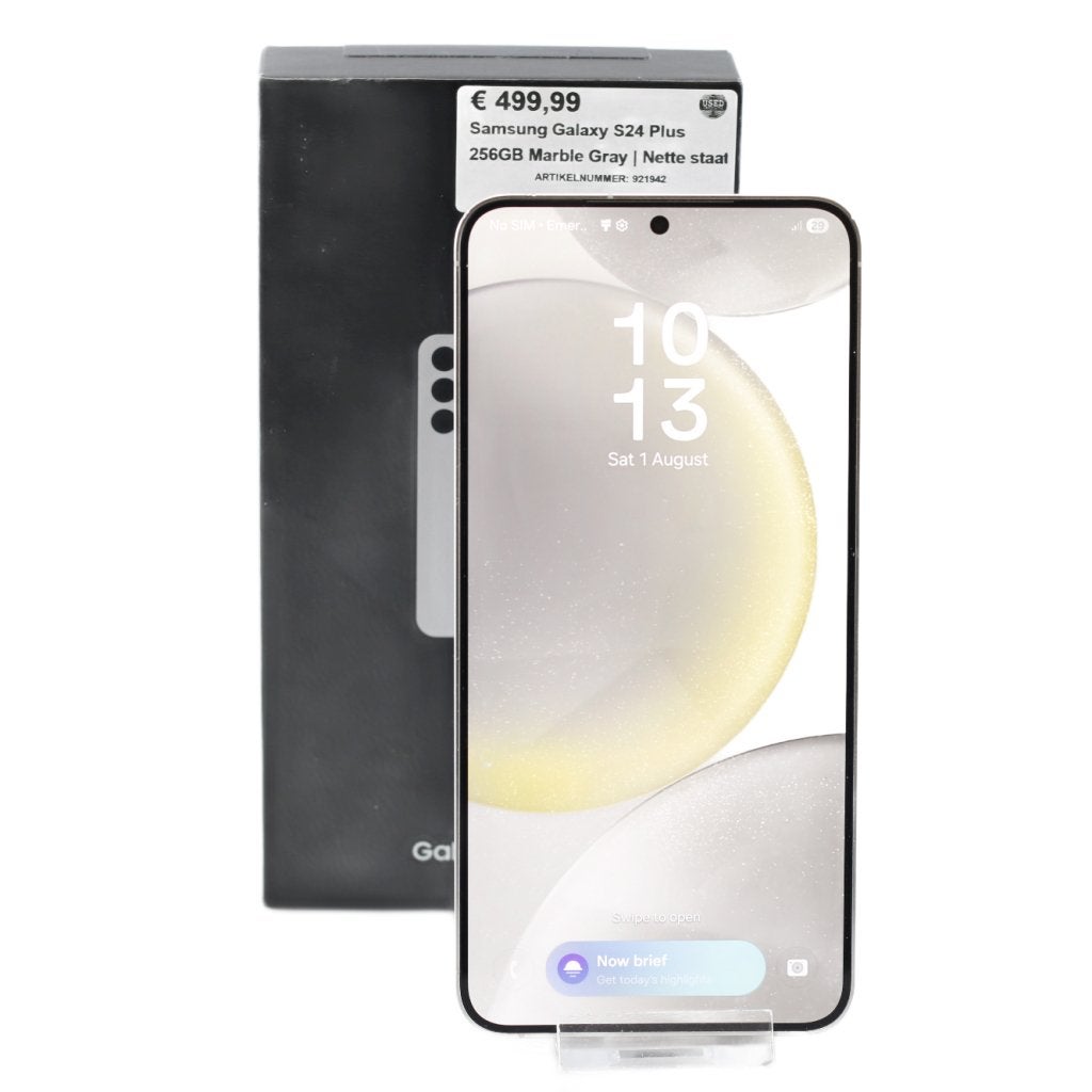 Samsung Galaxy S24 Plus 256GB Marble Gray | Nette staat, Samsung, Zo goed als nieuw, Support@Samsung.com, 129, Samsung-ro, Yeongtong-gu
Suwon-si, Gyeonggi-do 16677
South Korea