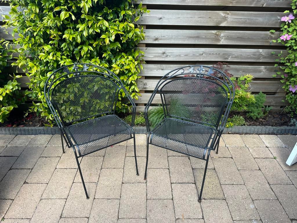 Twee Keter Elegance stoelen, Ophalen of Verzenden, Gebruikt, Metaal