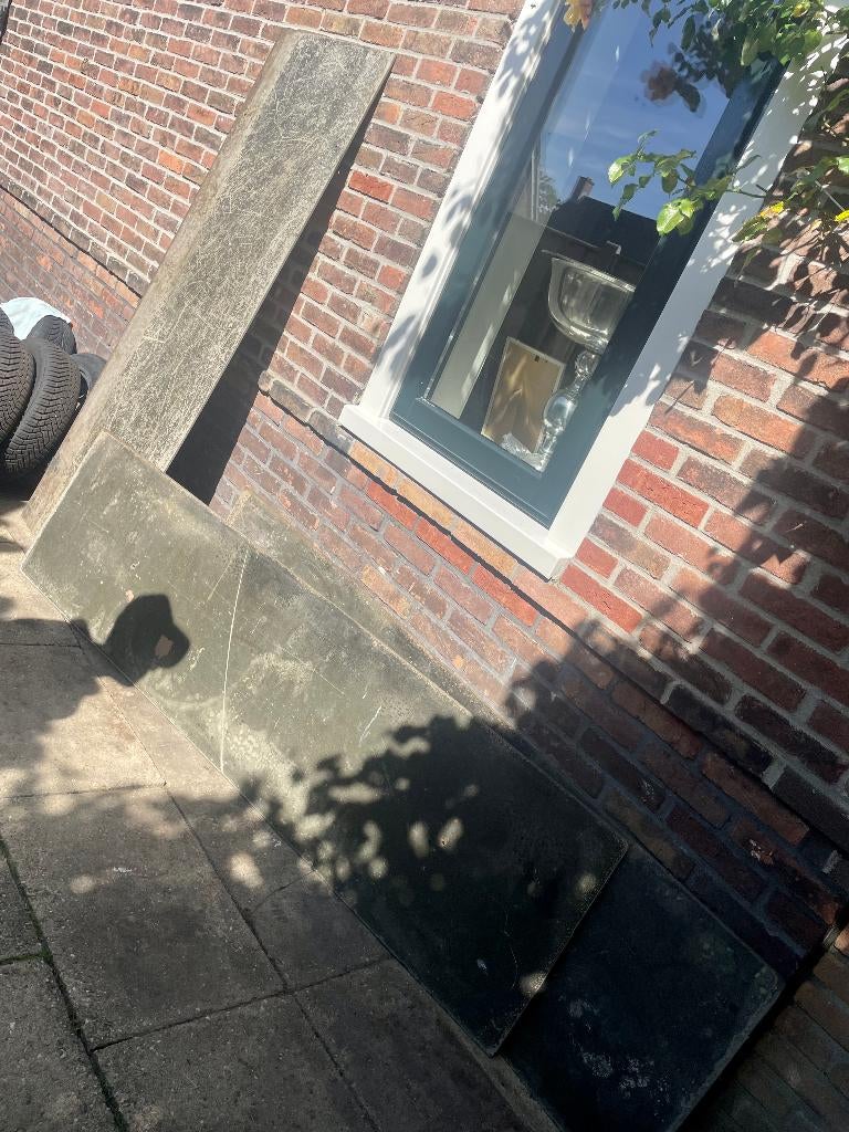 Eboniet plaat / platen 3 stuk, Ophalen, Gebruikt, Overige materialen, Minder dan 20 mm