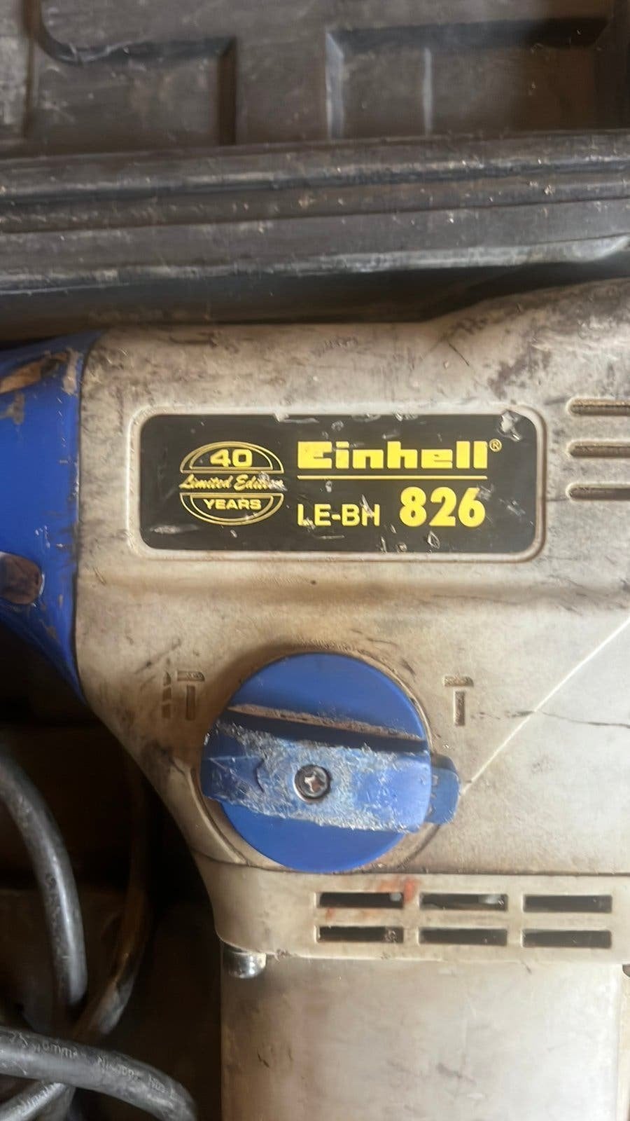 Boorhamer Einhell 826 + bijbehorende borenset, Doe-het-zelf en Verbouw, Gebruikt, Boor- en/of Breekhamer, Onbekend, Ophalen of Verzenden