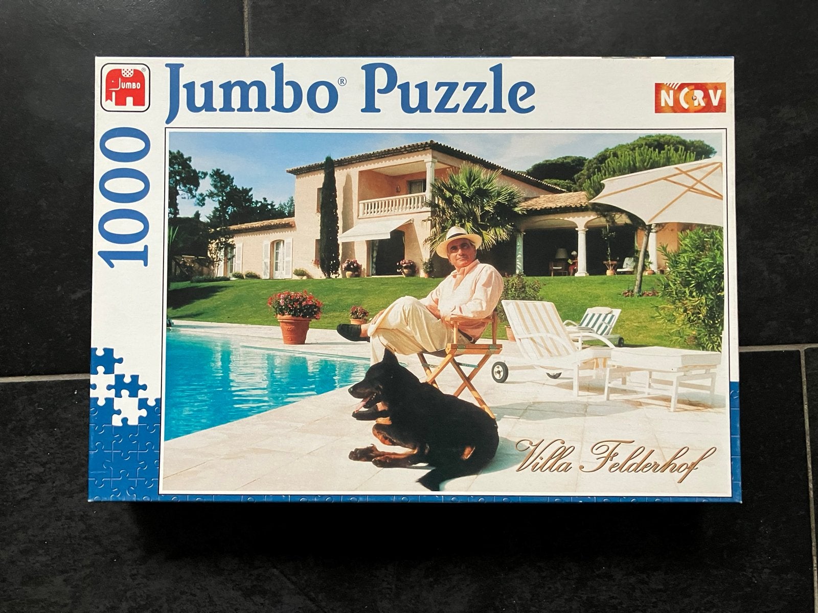 Jumbo Legpuzzel 1000 stukjes - Villa Felderhof, Ophalen of Verzenden, 500 t/m 1500 stukjes, Gebruikt, Legpuzzel