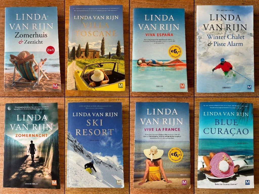 10x Linda van Rijn, Ophalen of Verzenden, Gelezen, Linda van Rijn