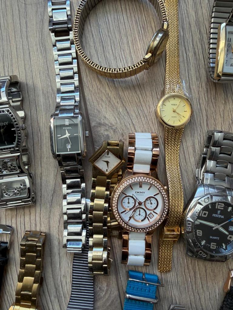 Partij horloges lot horloges, Antiek en Kunst, Ophalen of Verzenden