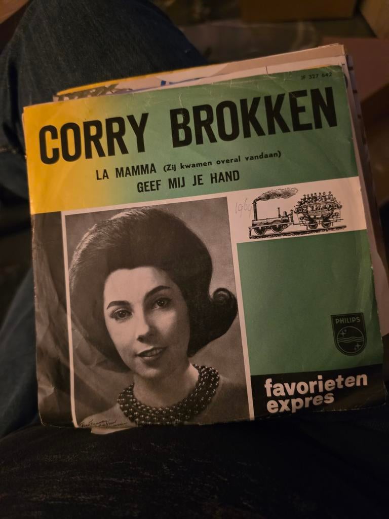 Corry Brokken - La Mamma / Geef Mij Je Hand (Single), Ophalen of Verzenden, Gebruikt