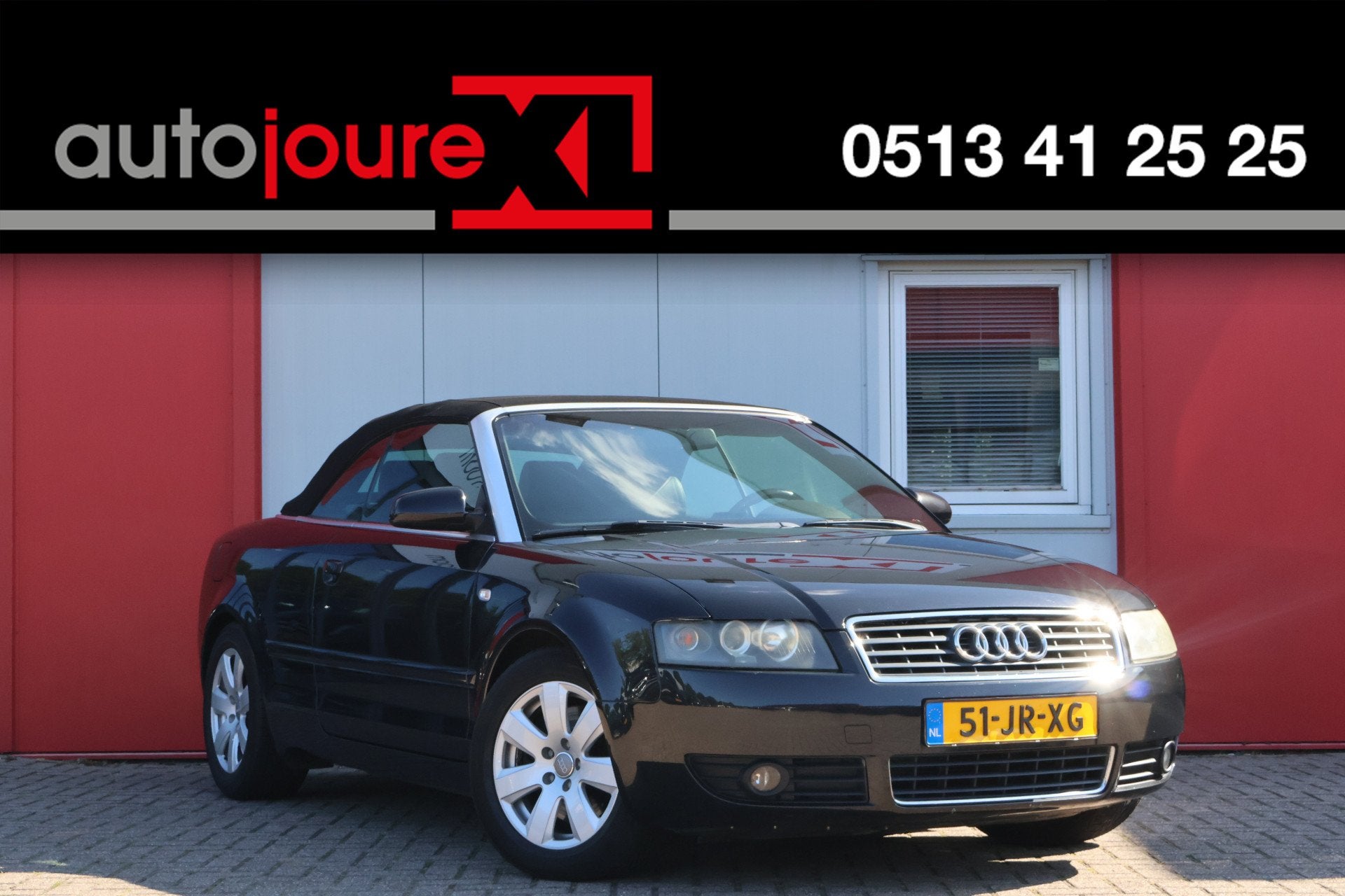 Audi A4 Cabriolet 2.4 V6 (bj 2002), Auto's, Audi, Voorwielaandrijving, Gebruikt, Zwart, Cabriolet