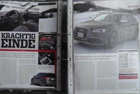 Audi RS3 Sportback 8PA ? eerst 12x autotest lezen, Ophalen, Gelezen, Audi