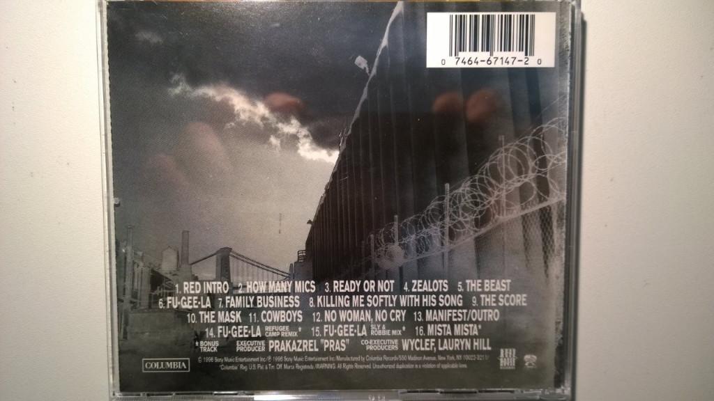 Fugees - The Score, Ophalen of Verzenden, 1985 tot 2000, Zo goed als nieuw