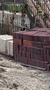 Rijswaard WF HV gevelstenen paars rustiek <200 stuks, Doe-het-zelf en Verbouw, Ophalen, Nieuw, Bakstenen