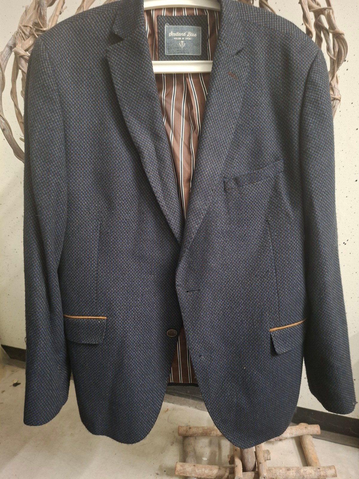 Scotland Blue blazer, Kleding | Heren, Blauw, Ophalen of Verzenden, Zo goed als nieuw, Overige maten
