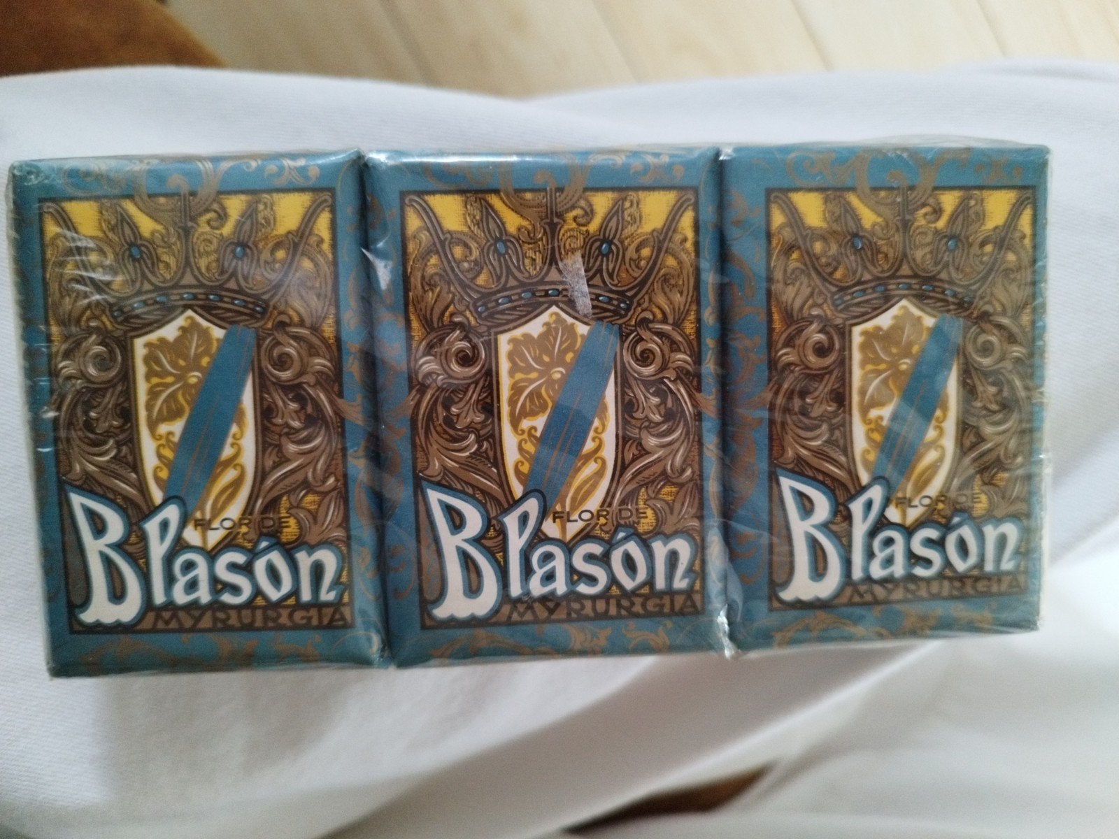 3x Blason Myrurgia Savon Zeep - Nieuw in verpakking, Verzamelen, Ophalen of Verzenden, Nieuw