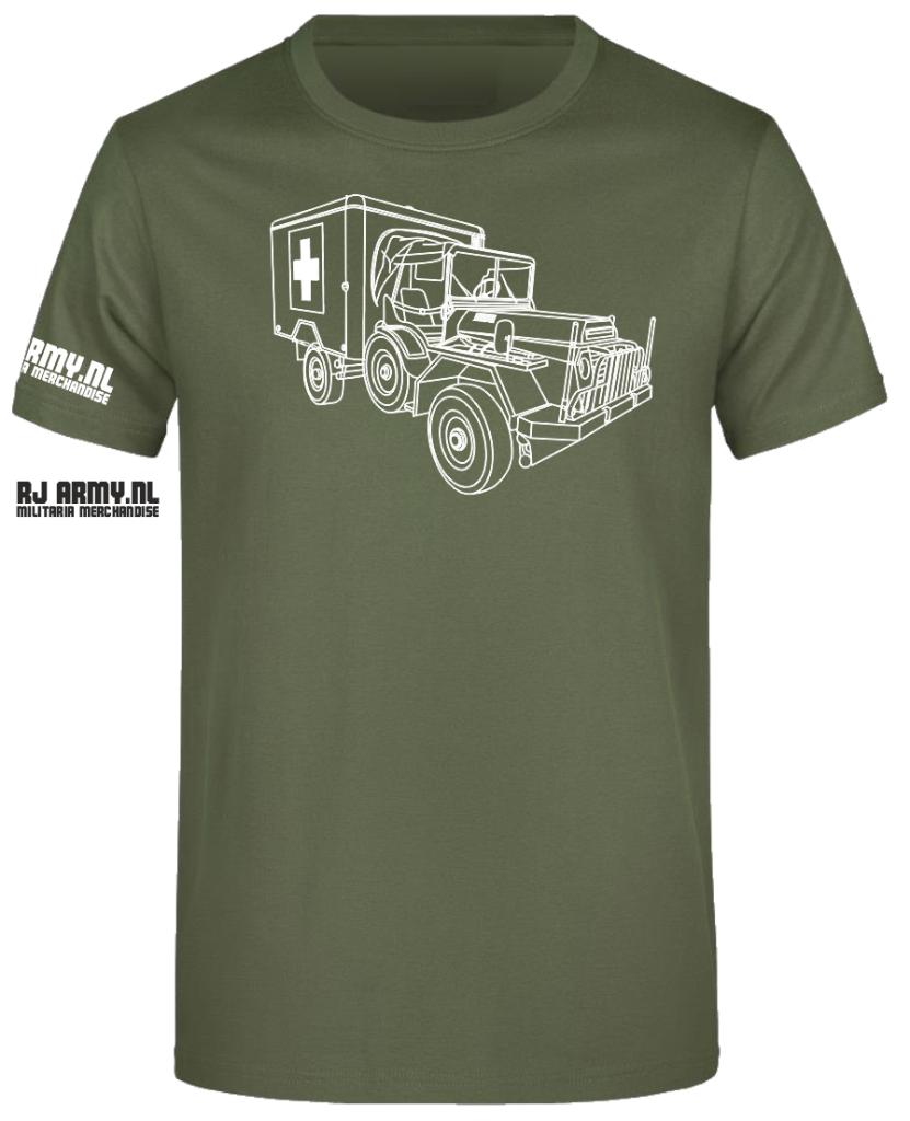 DAF YA 126 GWT, Ophalen of Verzenden, Landmacht, Nederland, Kleding of Schoenen
