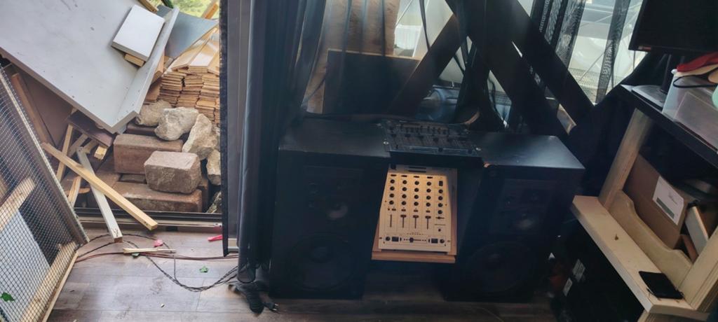Phonic Mrt60. & JB Systems Beat 4 MK2 Dj-set., Ophalen