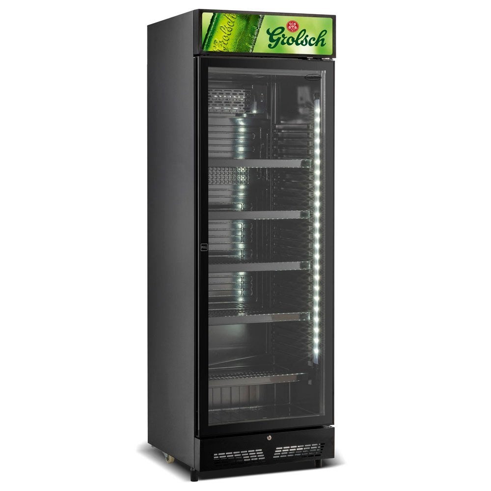 Grolsch Bierkoelkast 400L / 358L Glasdeur LED | NIEUW, Zonder vriesvak, 200 liter of meer, Handelgigant, 60 cm of meer