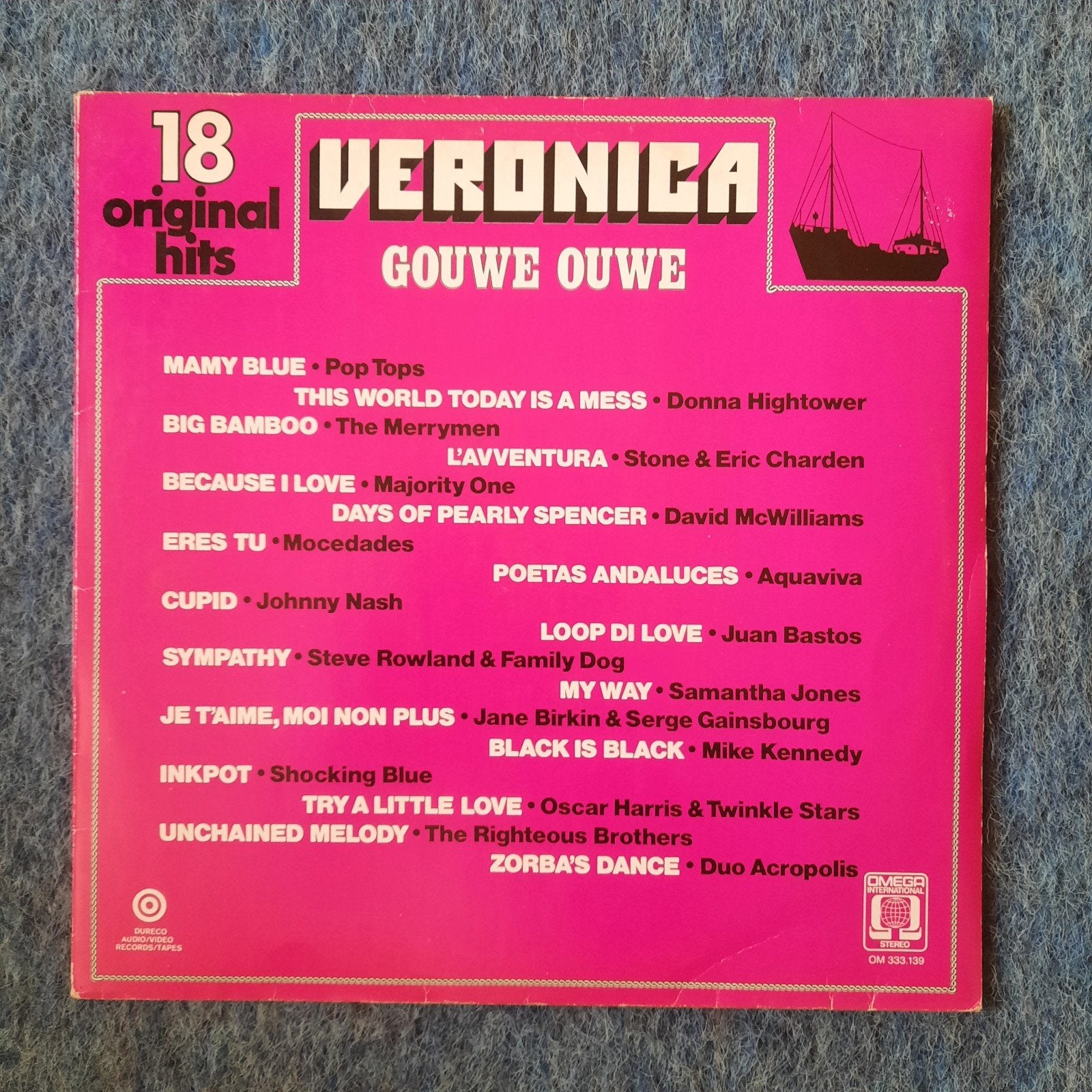 LP Veronica - Gouwe Ouwe - 18 Original Hits, LP, Pop, Ophalen of Verzenden, 12 inch