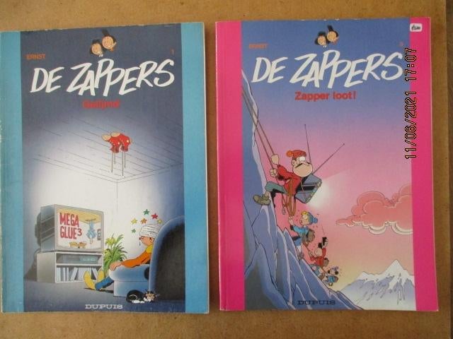 adv4297 de zappers, Eén stripboek, Ophalen, Gelezen