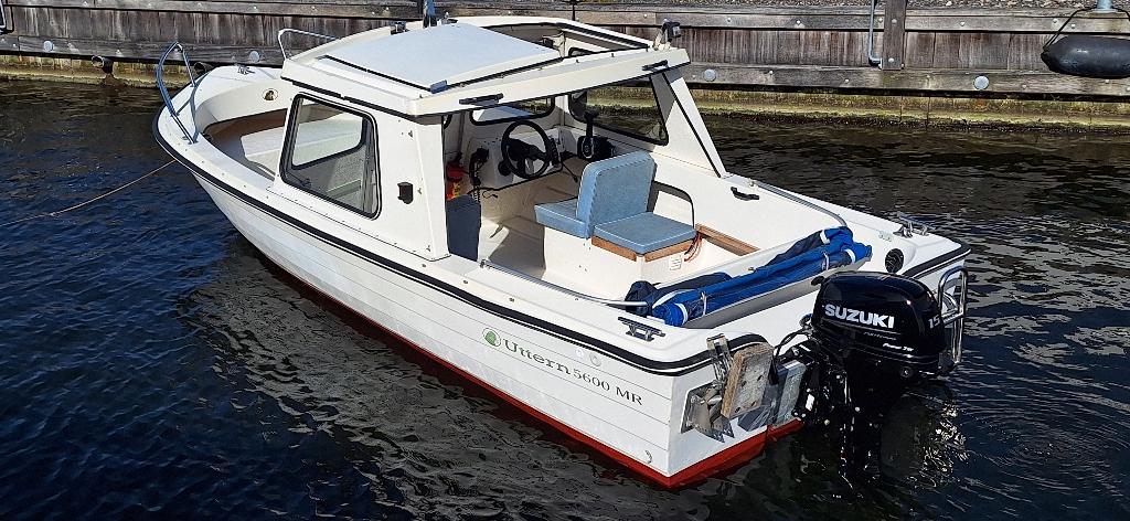 Uttern 5600 MR Cabin | Suzuki 15PK  | e.start | e.trim/tilt, Ophalen, Gebruikt, Viertaktmotor, Quicksilver