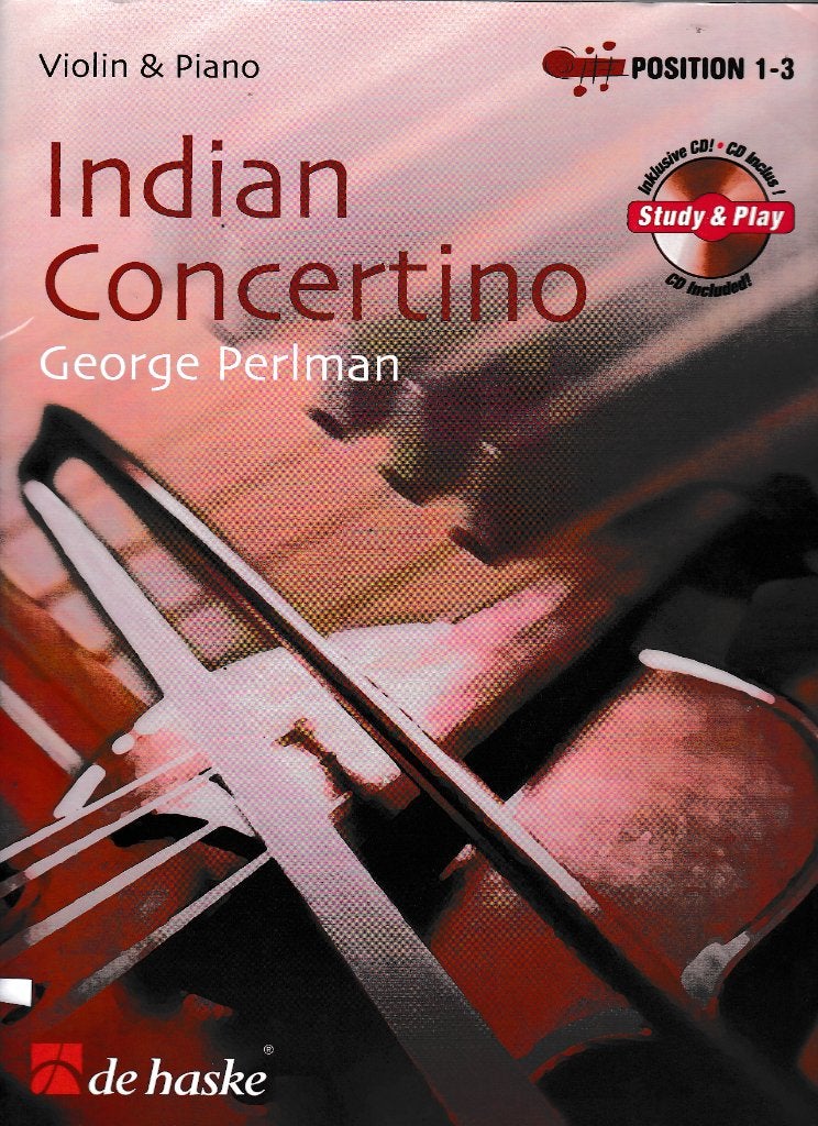 Indian Consertino Violin & Piano met CD ( 6766 ), Muziek en Instrumenten, Bladmuziek, Verzenden, Klassiek, Zo goed als nieuw, Viool of Altviool