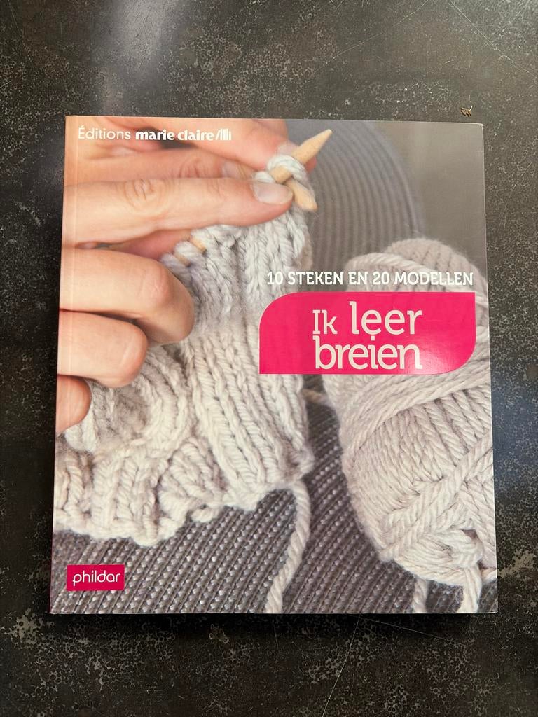 Ik leer breien - Marie Claire / Phildar, Ophalen, Zo goed als nieuw, Breien en Haken