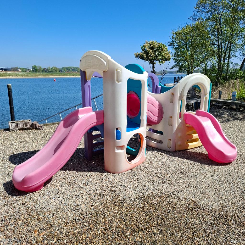 little tikes groot speeltoestel met 2 glijbanen, Kinderen en Baby's, Speelgoed | Buiten | Speeltoestellen, Ophalen, Gebruikt, Overige typen