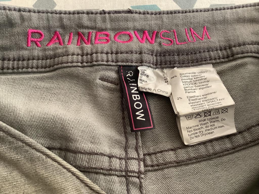 Spijkerbroek mt 36.    Rainbow.     Kakikleur, Kleding | Dames, Spijkerbroeken en Jeans, Verzenden, Zo goed als nieuw, Overige kleuren