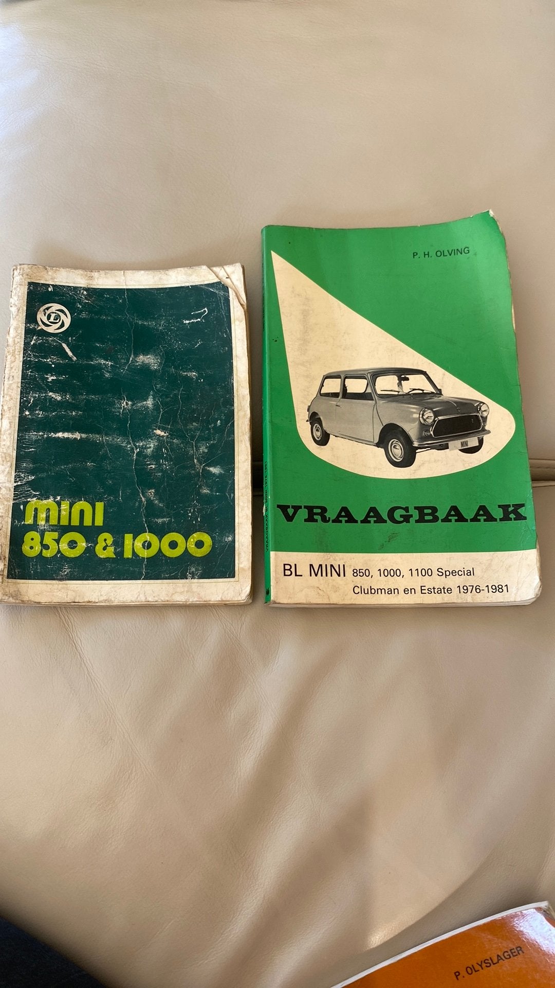 Mini cooper boekjes, Ophalen of Verzenden