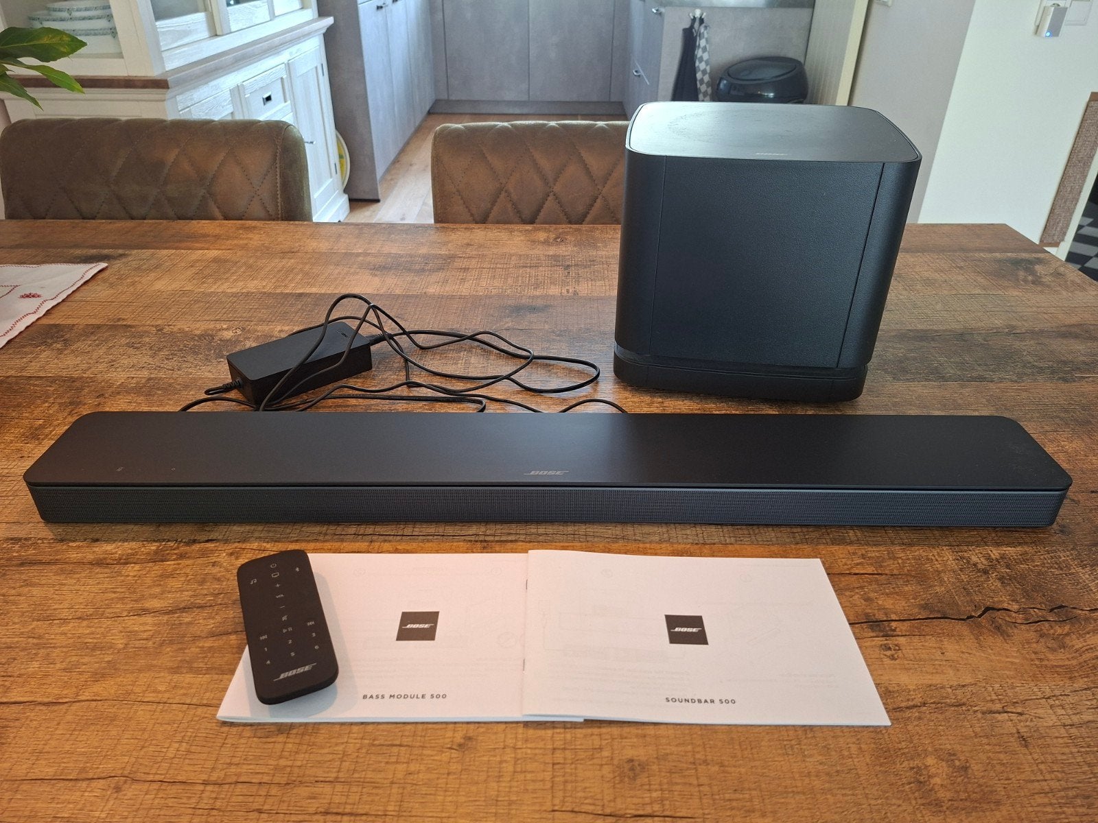 Bose Soundbar 500 met Bass Module 500, Overige merken, Soundbar, 70 watt of meer, Ophalen of Verzenden