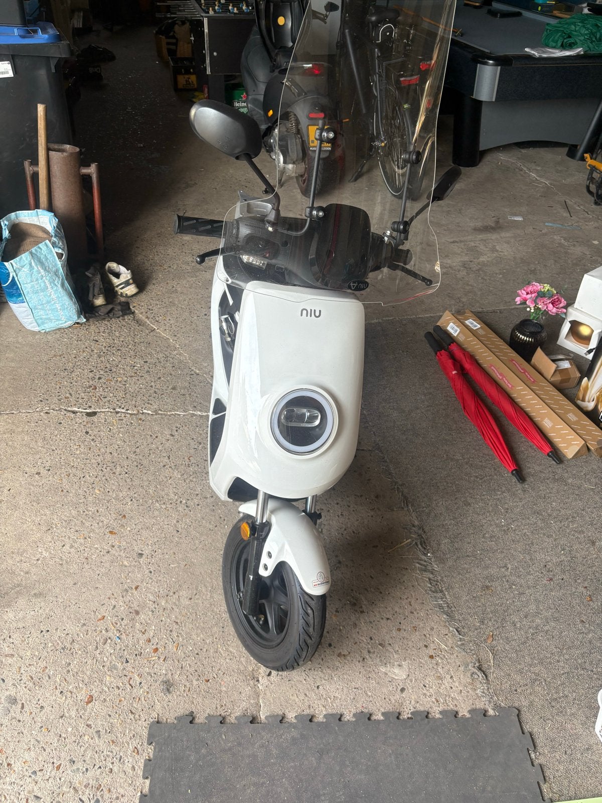 Niu M1 Pro - Blauw Kenteken - Onbeschadigd - Zeer weinig km, Ophalen of Verzenden, Zo goed als nieuw, Elektrisch, Overige merken