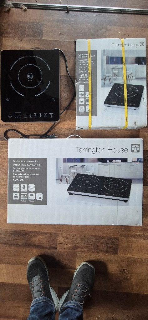 Inductie kookplaat, Ophalen, Nieuw, 3 kookzones of minder, Inductie