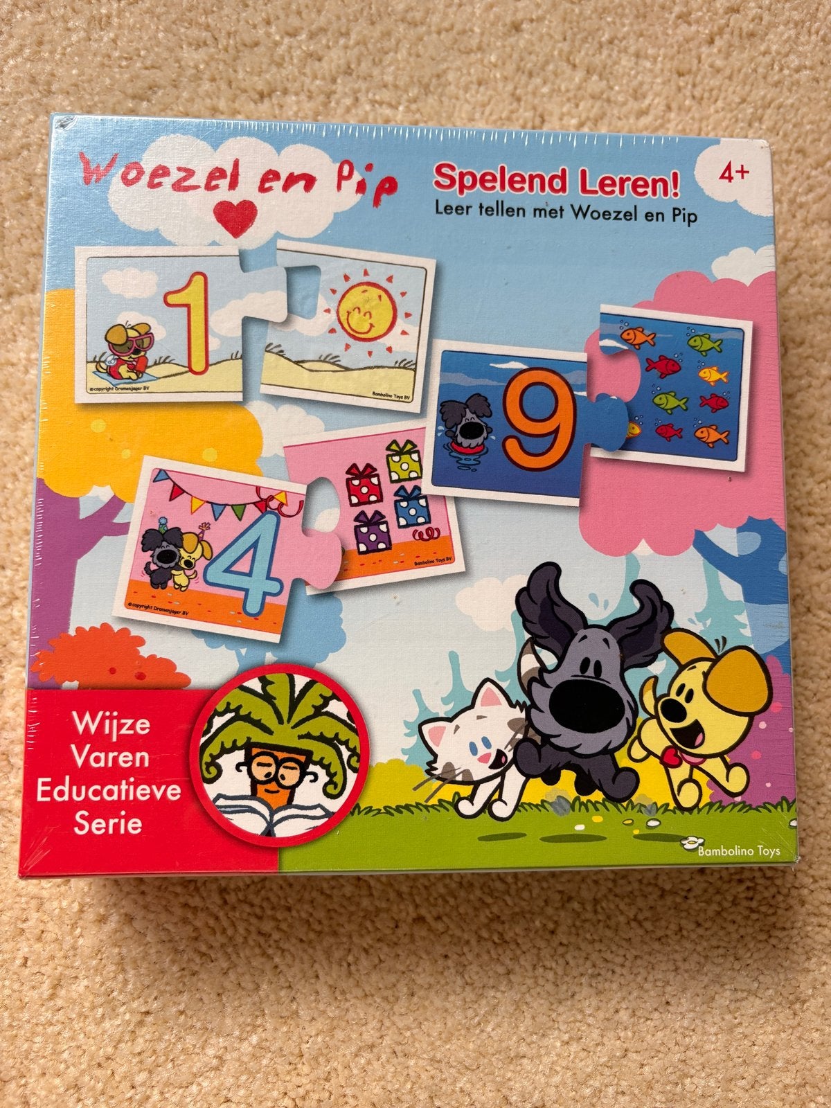 Woezel en Pip: Spelend Leren! Leer tellen (4+), Kinderen en Baby's, Ophalen of Verzenden, Nieuw, Puzzelen