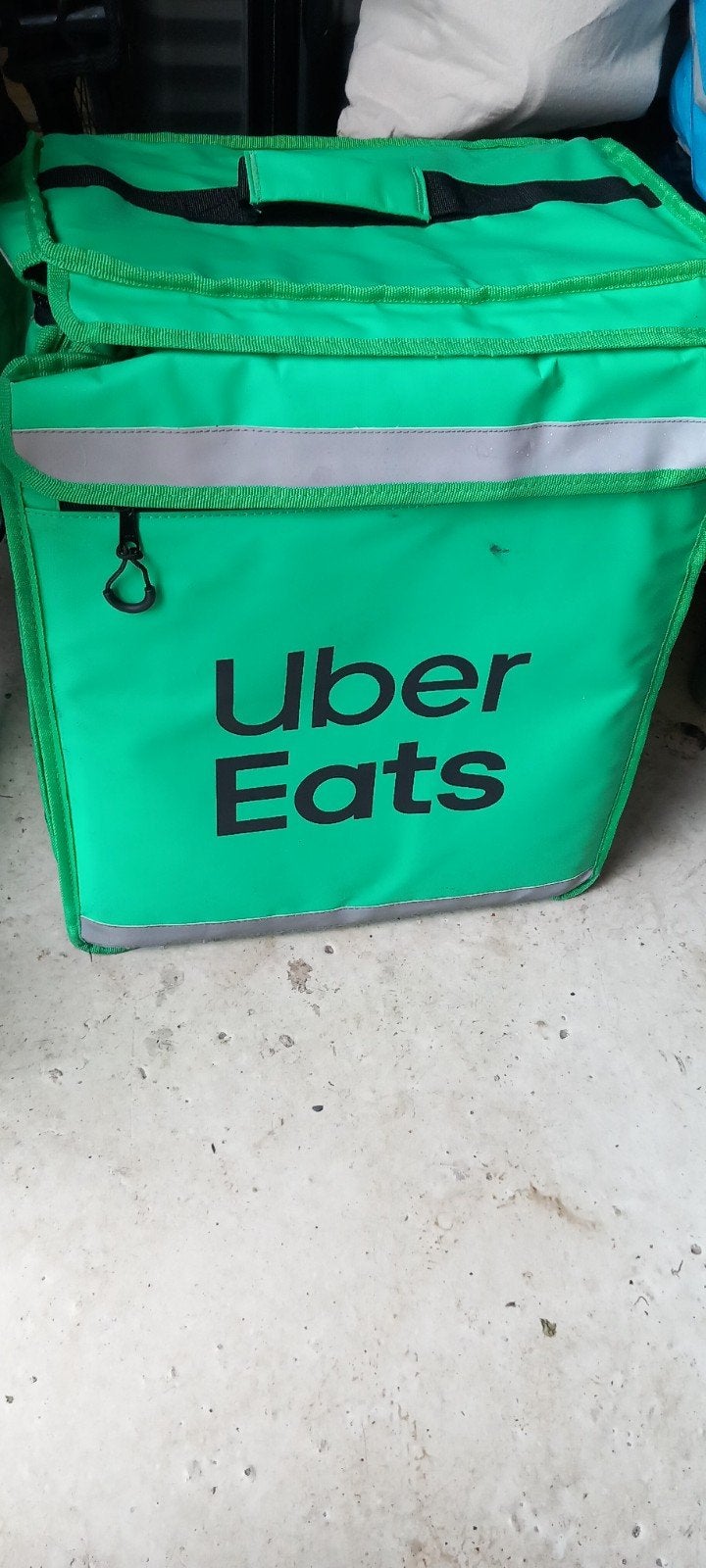 Uber Eats bezorgtas - Groen, Ophalen, Gebruikt, Groen, Overige typen