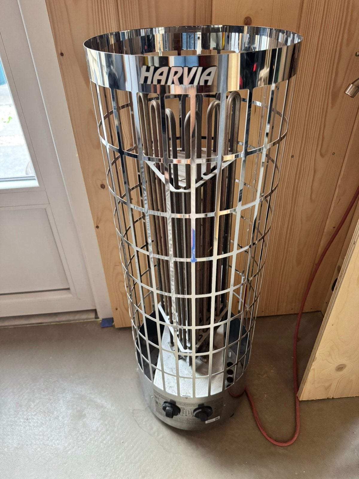 Harvia PC90 saunakachel, Sport en Fitness, Sauna, Ophalen, Zo goed als nieuw, Complete sauna