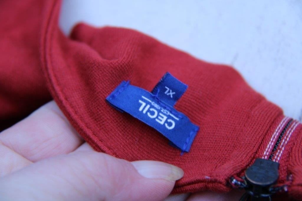 Jurk rood Cecil mt XL (12) Vaste prijs, Maat 46/48 (XL) of groter, Ophalen of Verzenden, Zo goed als nieuw, Cecil