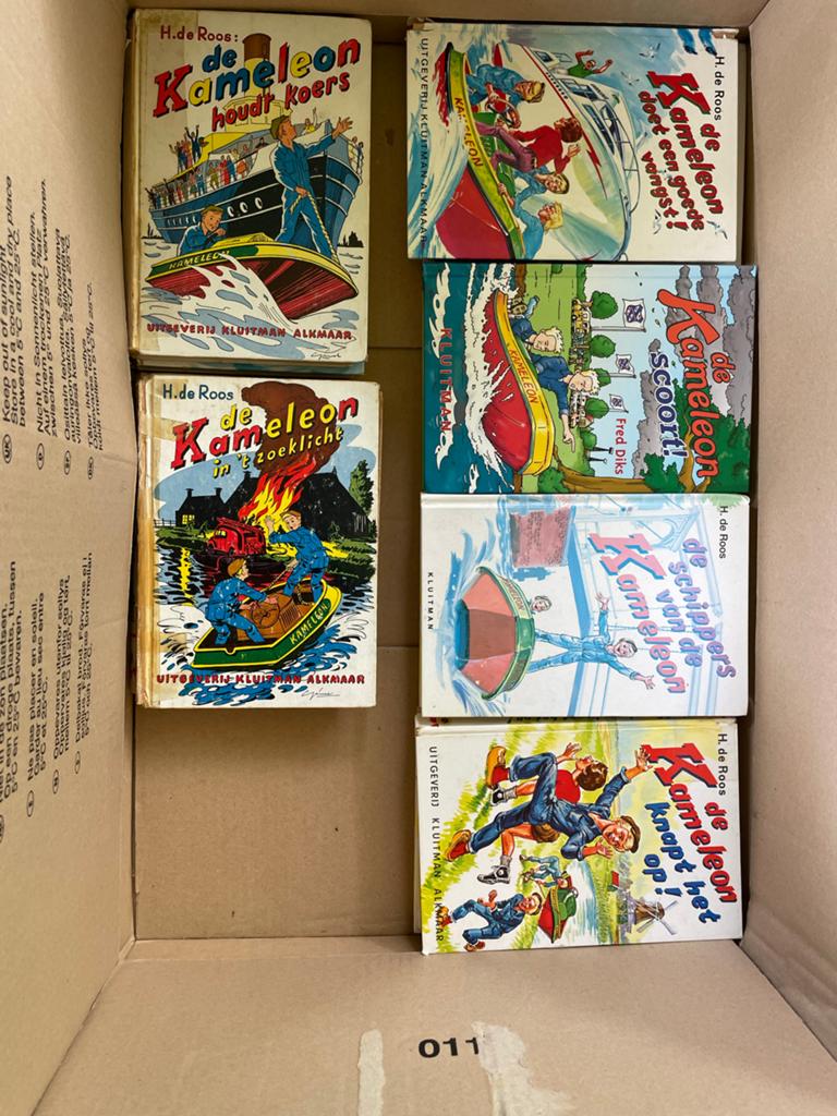 Grote collectie Kameleon boeken - H. de Roos, Ophalen of Verzenden, Gelezen, Fictie algemeen