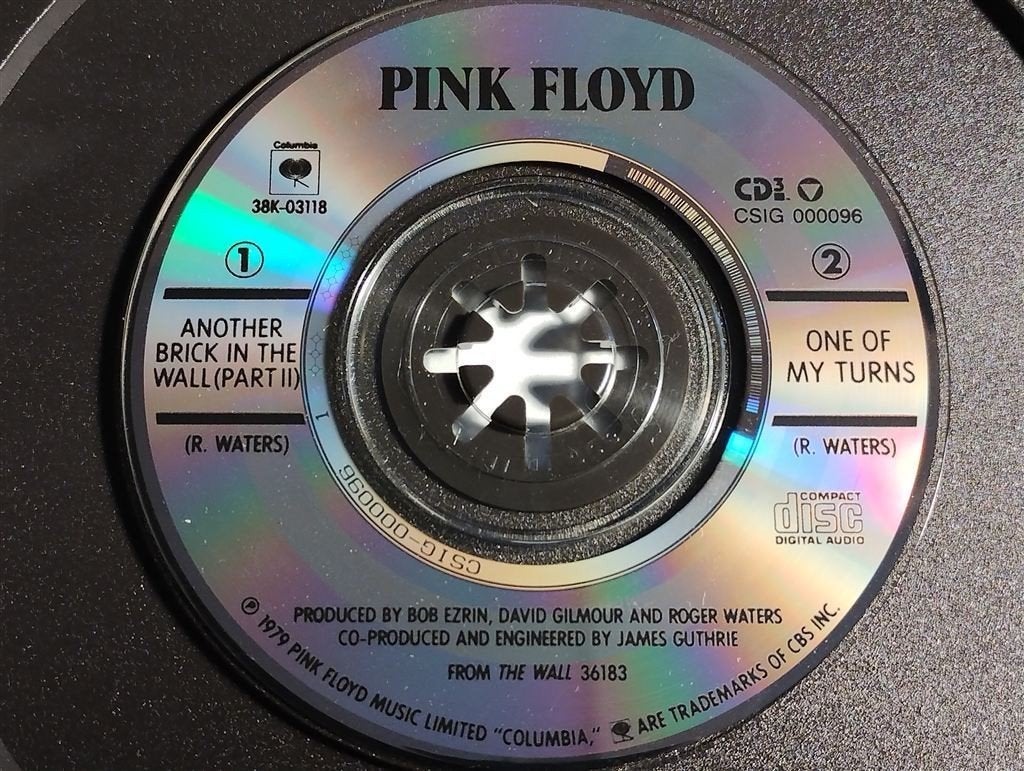 Pink Floyd ‎- Another Brick In The Wall / One Of My Turns, Ophalen of Verzenden, Zo goed als nieuw, Pop