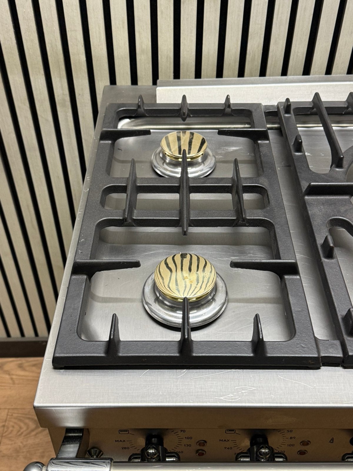 Luxe Lacanche Fornuis RVS met 3 ovens 100 cm, Fornello Esperta, Ophalen of Verzenden, Zo goed als nieuw, Energieklasse A of zuiniger