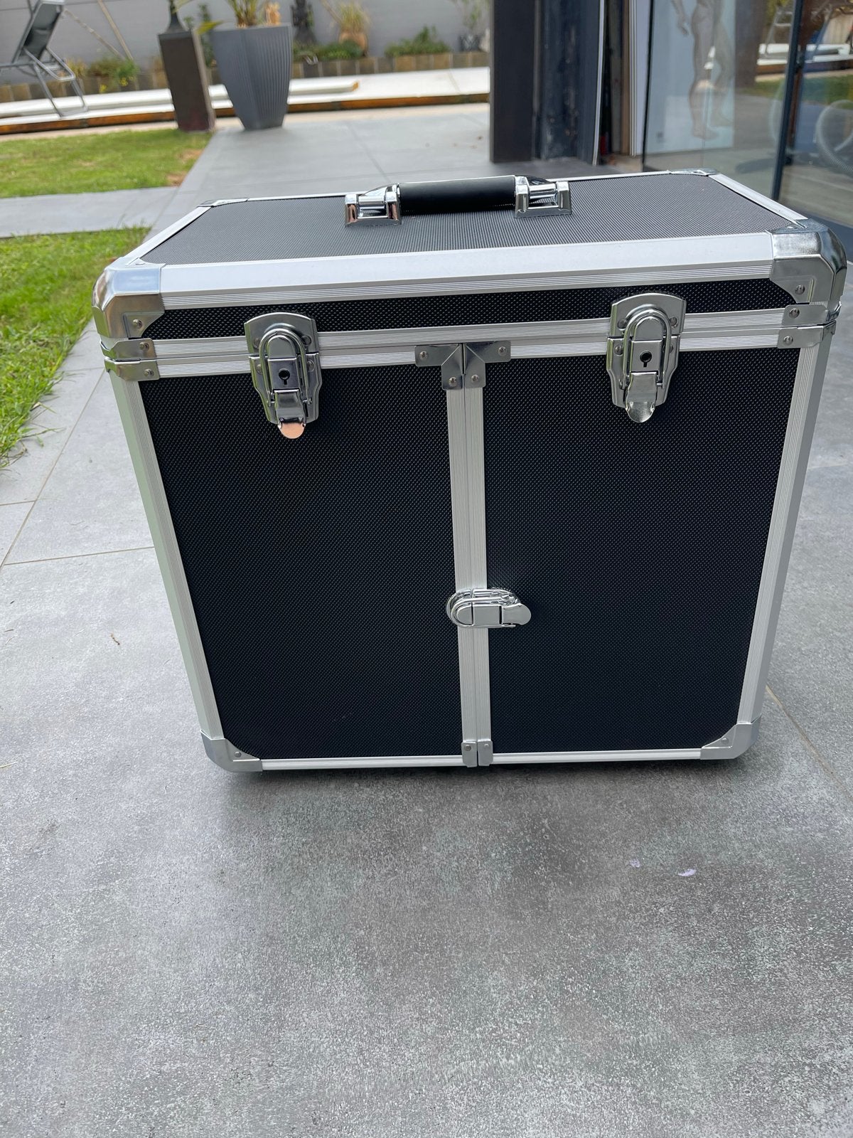 Professionele pedicure koffer met wieltjes, 40 tot 60 cm, 30 cm of meer, Zwart, Nieuw