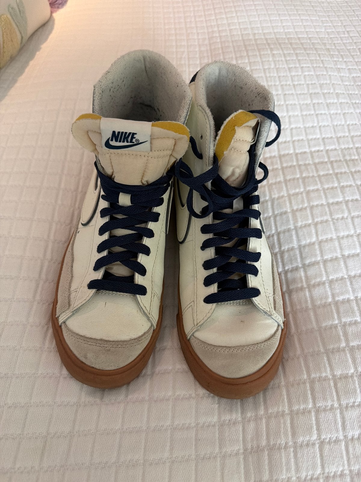 Nike Blazer Mid '77 Vintage sneakers, maat 41, Ophalen of Verzenden, Gedragen, Wit, Sneakers of Gympen