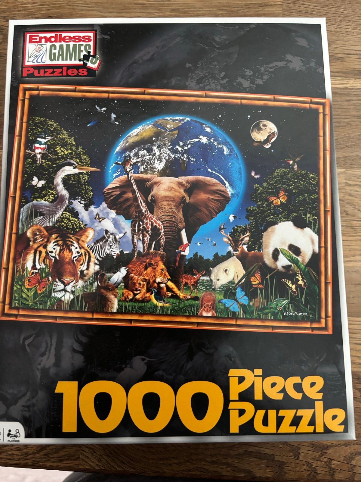 Endless Games Puzzles - Malcolm Watson - 1000 stukjes, Ophalen of Verzenden, 500 t/m 1500 stukjes, Zo goed als nieuw, Legpuzzel