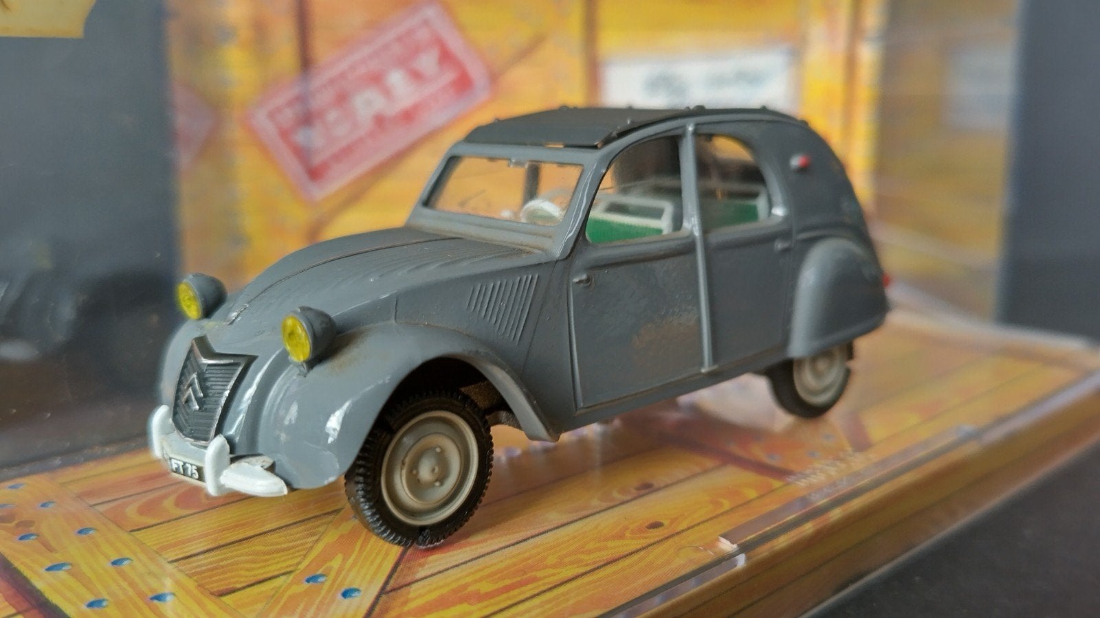 Citroen 2cv 1957 1:43 Norev Pol, Auto, Verzenden, ., Nieuw