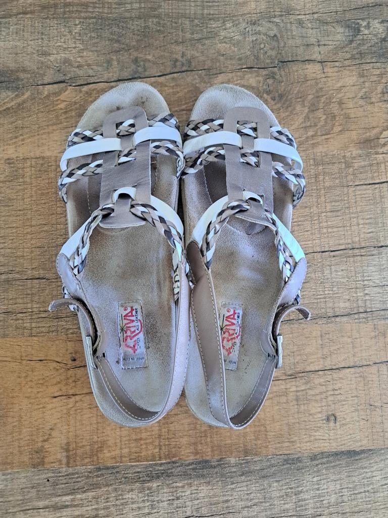 Mooie zomerse sandalen - ARRIVA - Maat 41, Kleding | Dames, Bruin, ARRIVA, Gedragen, Sandalen of Muiltjes