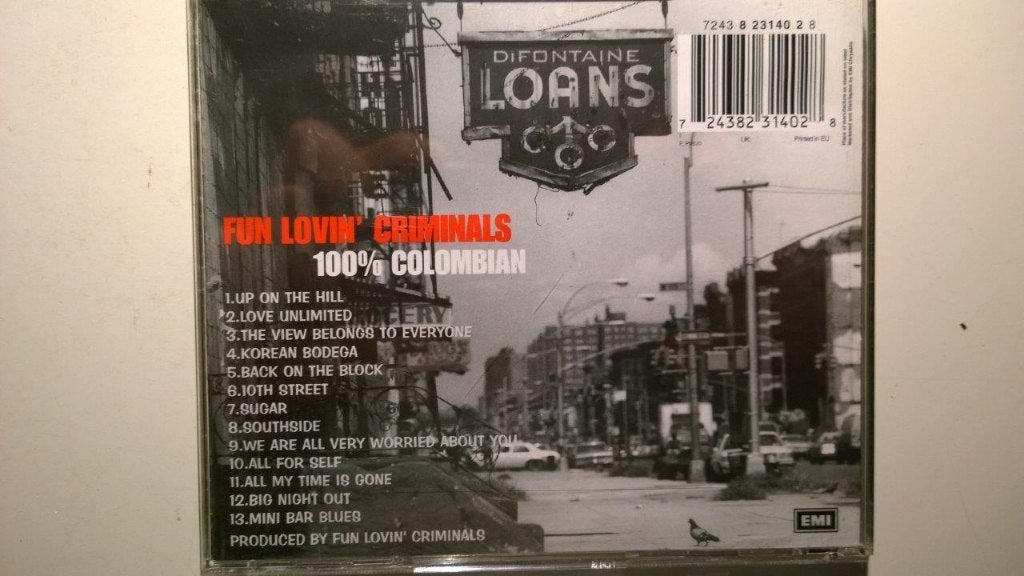 Fun Lovin' Criminals - 100% Colombian, Ophalen of Verzenden, Zo goed als nieuw, Poprock