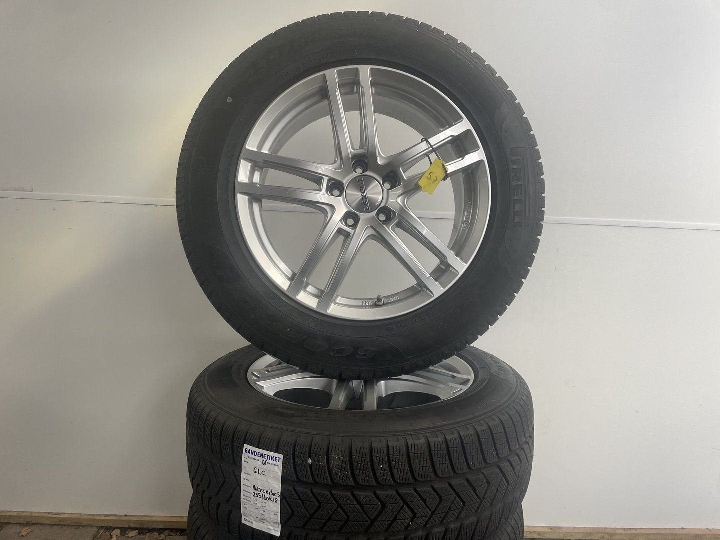 Mercedes GLC winterwielen 235/60 R18, Auto-onderdelen, Banden en Velgen, Gebruikt, -, -, Banden en Velgen