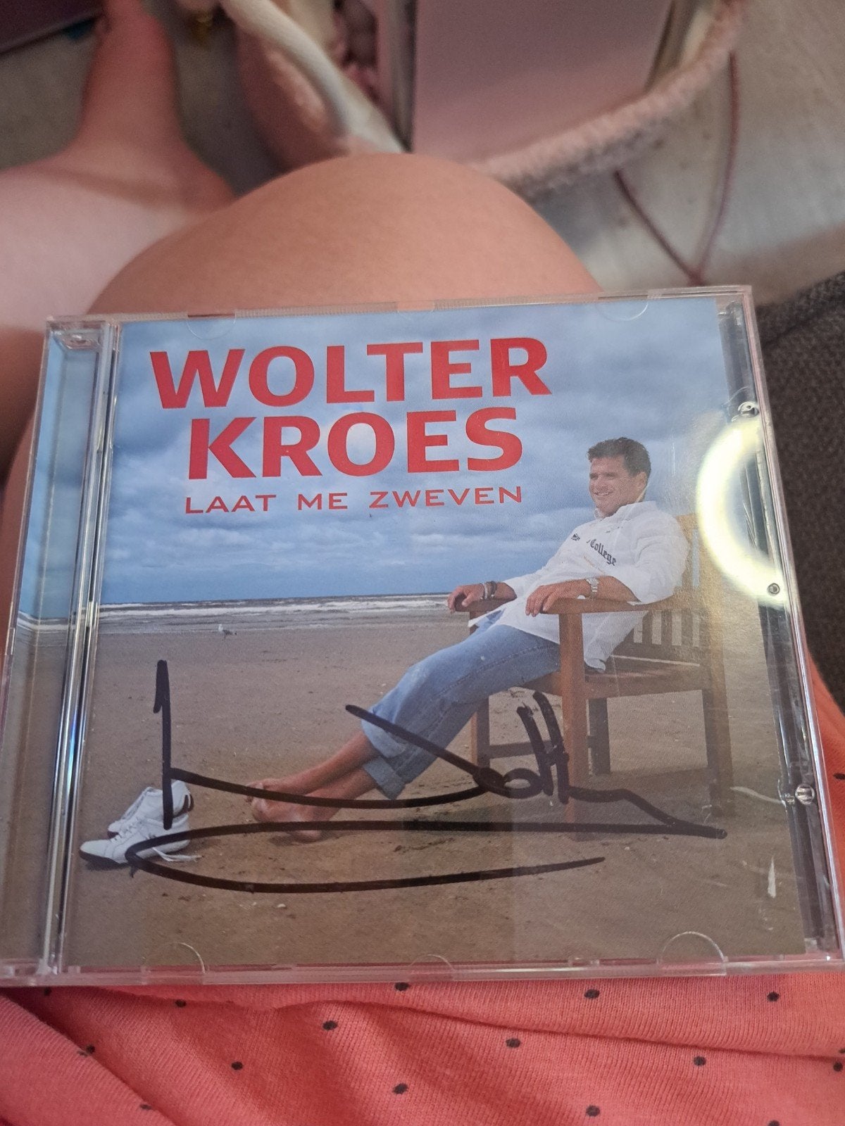 Wolter Kroes - Laat Me Zweven (Gesigneerd), Ophalen of Verzenden, Gebruikt, Levenslied of Smartlap